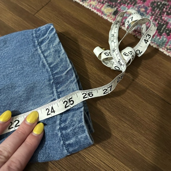 YFB young fabulous and broke wide leg pull on jeans with pockets size XS - Picture 7 of 9